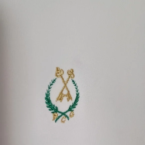 Peter Millar Summer Comfort Peachtree City Golf Club Short Sleeve Polo Shirt Lg - Picture 4 of 9